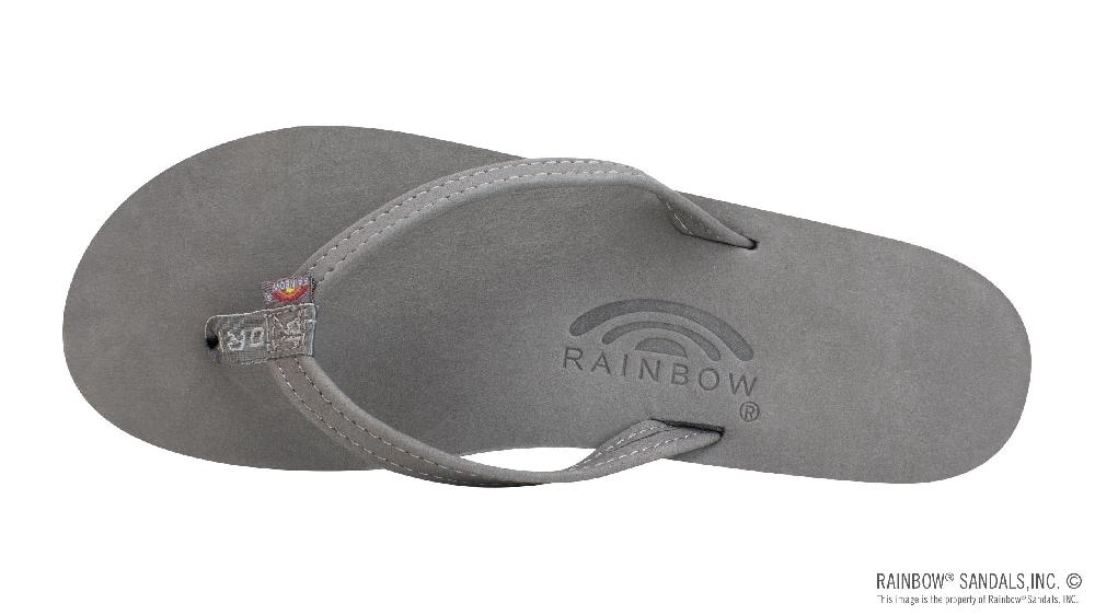 Rainbow Sandals Single Layer Premier Leather With Arch Support And A 1/2" Narrow Strap