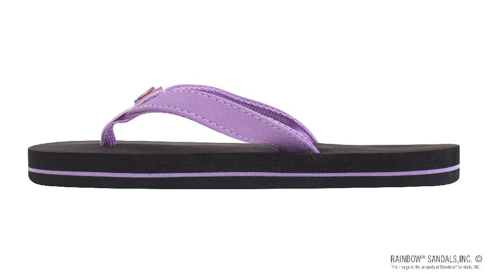 Rainbow Sandals The Grombow - Soft Rubber Top Sole With 1/2" Narrow Strap And Pin Line