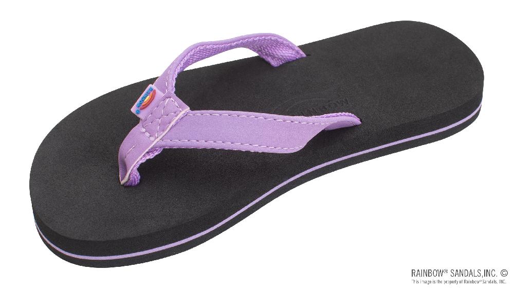 rainbow sandals The Grombow - Soft Rubber Top Sole with 1/2" Narrow Strap and Pin line