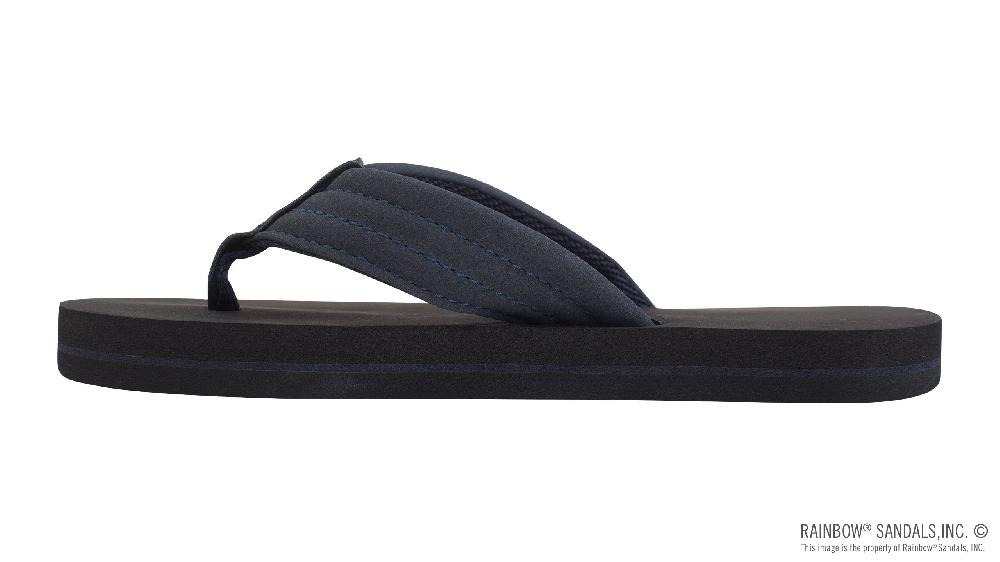 Rainbow Sandals The Grombow - Soft Rubber Top Sole With 1" Strap And Pin Line