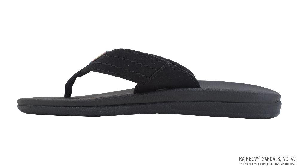 Rainbow Sandals The Kids Cape - Molded Rubber Textured Top Sole Gum Rubber Bottom