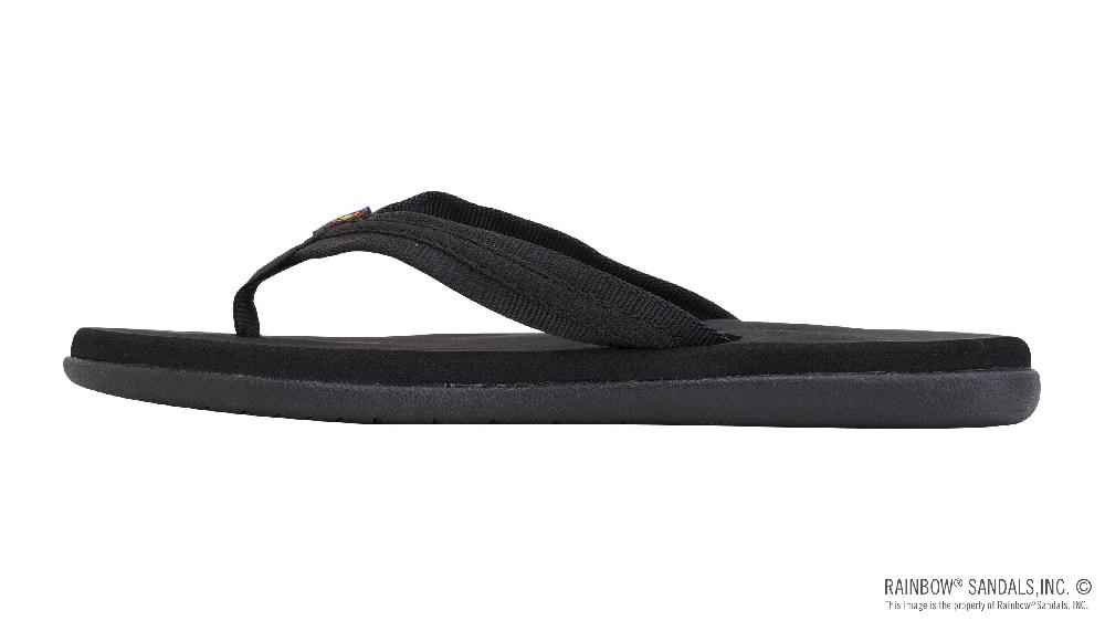 Rainbow Sandals The Paisley – Ladies Soft Top Rubber With A 3/4" Nylon Flirty Braidy Strap