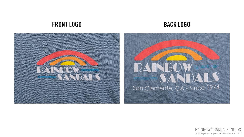 Rainbow Sandals Women's Wave Wash Sweatshirt W/ Logo