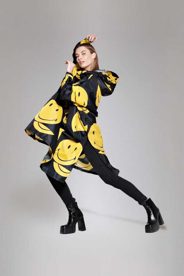 rainkiss All Smiles x Smiley - Rain Poncho