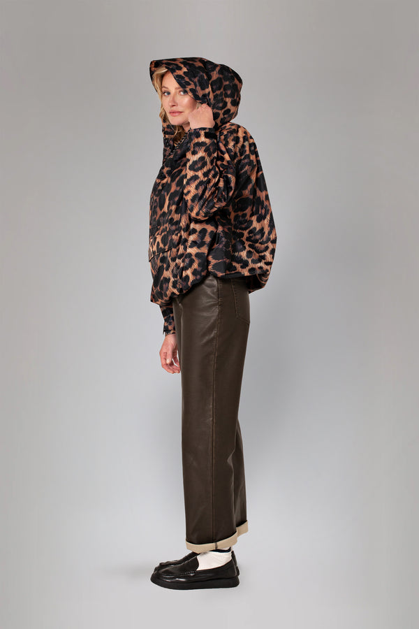 Rainkiss Dark Leopard - Anorak