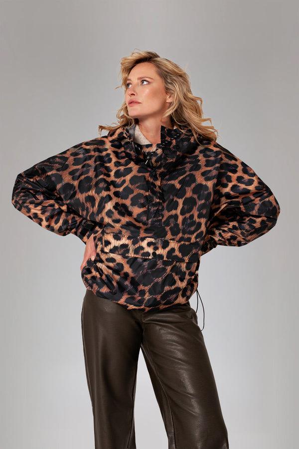 Rainkiss Dark Leopard - Anorak