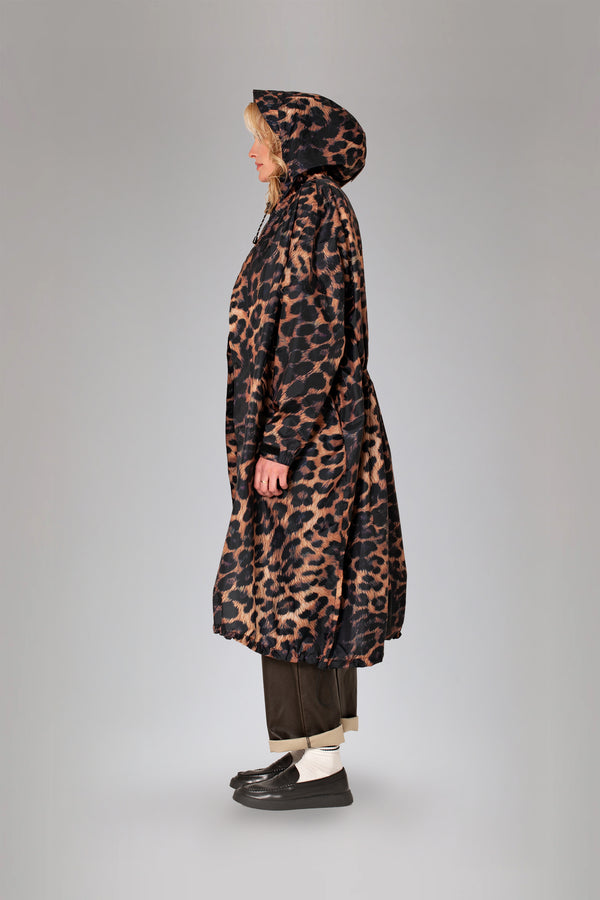 Rainkiss Dark Leopard - Rain Coat