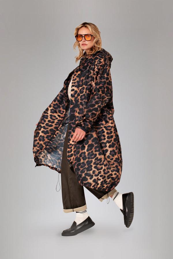 Rainkiss Dark Leopard - Rain Coat