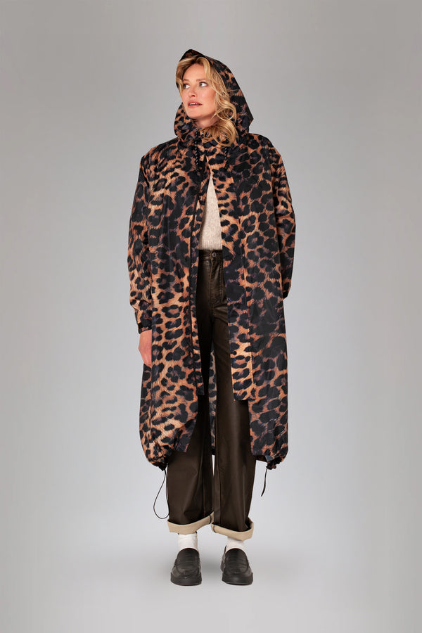 rainkiss Dark Leopard - Rain Coat