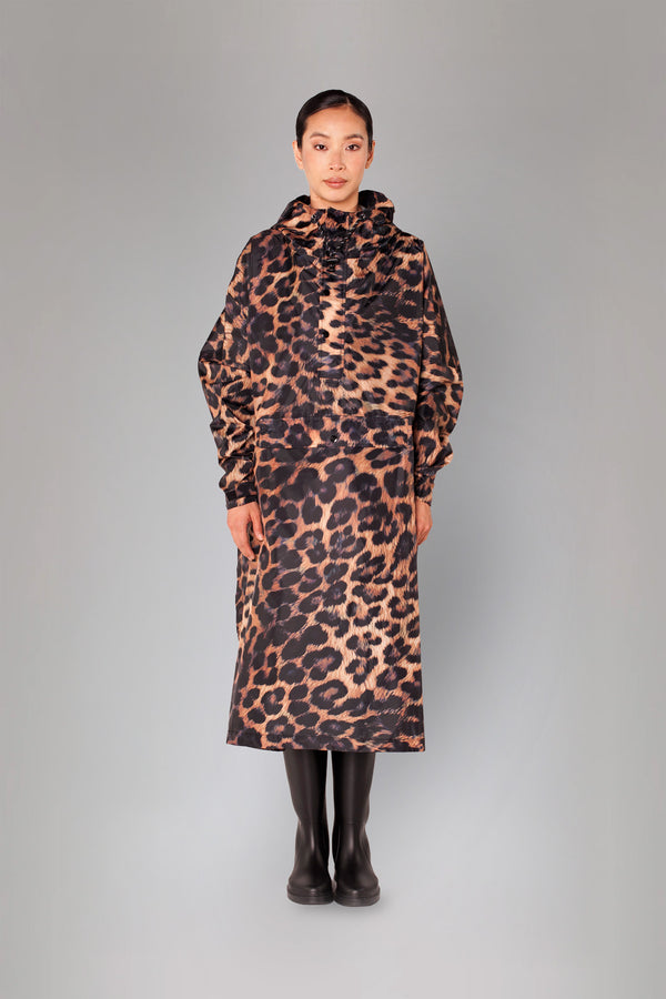 Rainkiss Dark Leopard - Rain Poncho