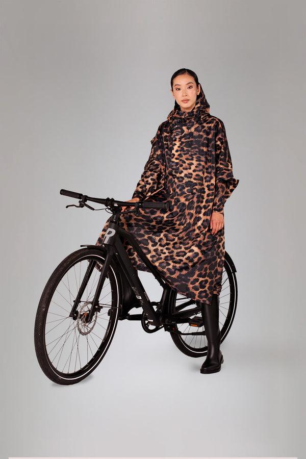 Rainkiss Dark Leopard - Rain Poncho