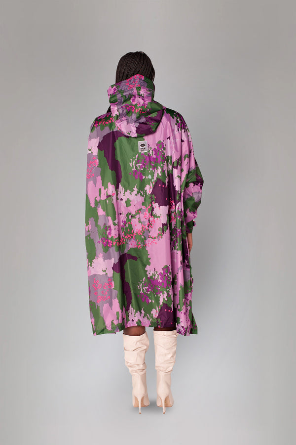 Rainkiss Digi Spring Camo - Rain Poncho