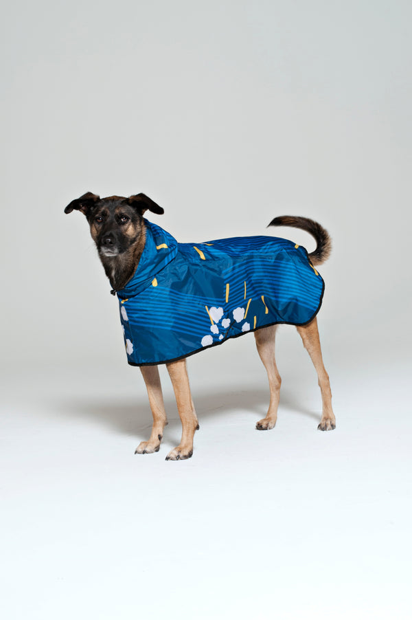 Rainkiss Japanese Blossom - Dog Poncho