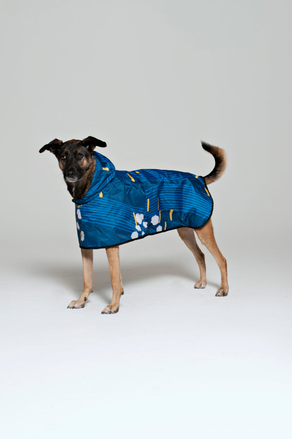 Rainkiss Japanese Blossom - Dog Poncho