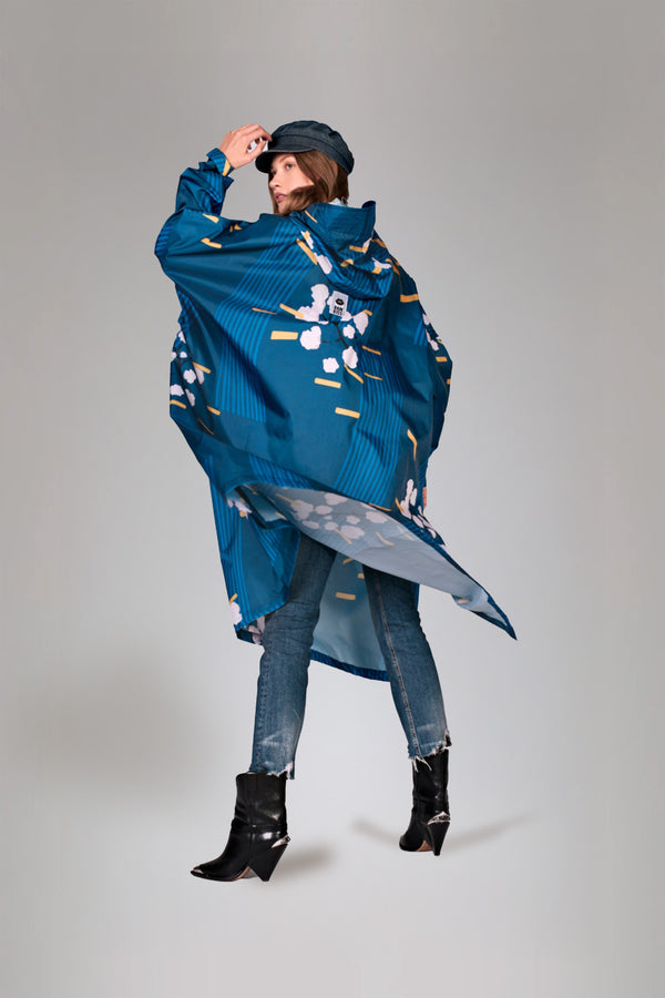 rainkiss Japanese Blossom - Rain Poncho