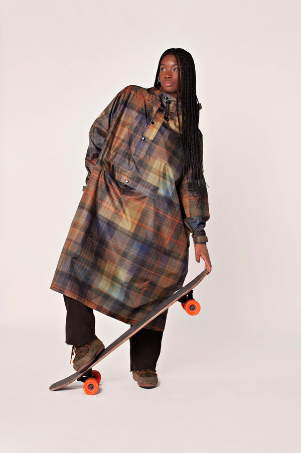 Rainkiss Tartan - Rain Poncho