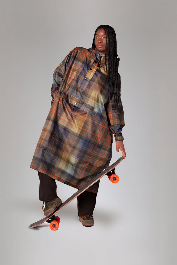 rainkiss Tartan - Rain Poncho