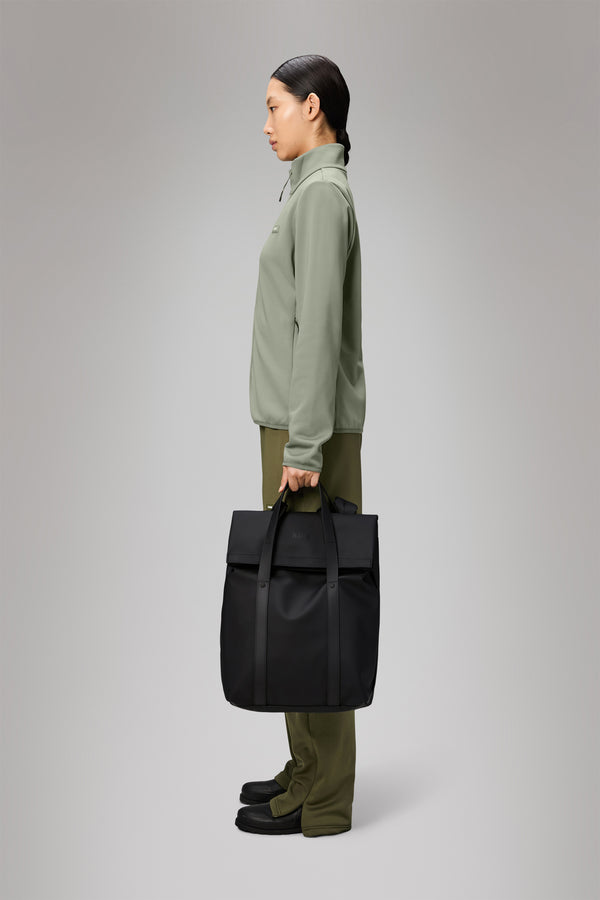 Rains 2 Way Tote Backpack Black