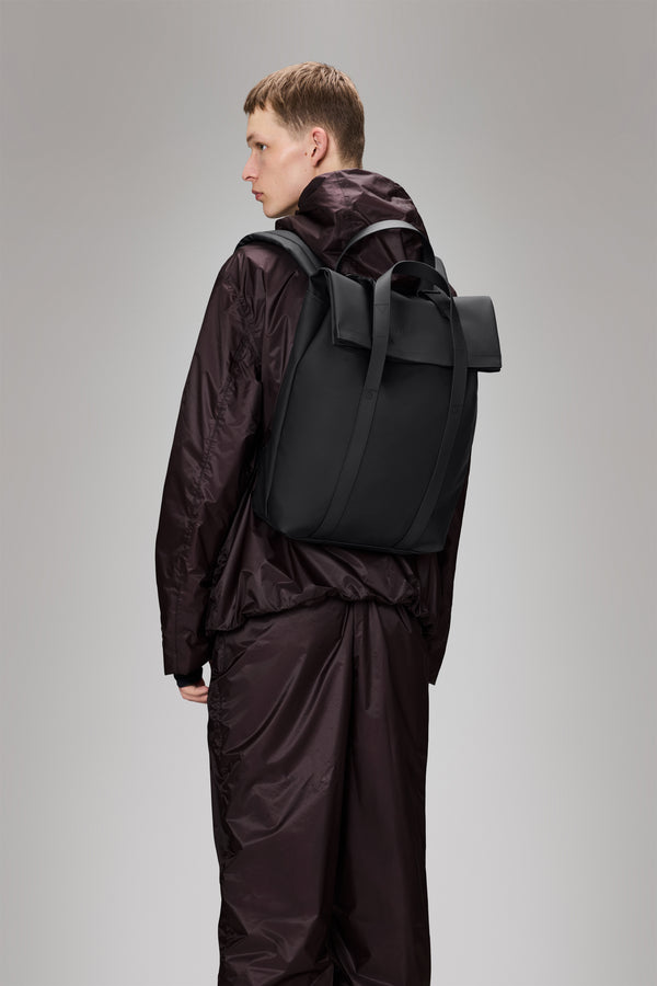 Rains 2 Way Tote Backpack Black