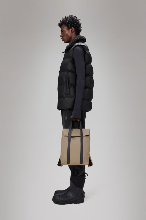 Rains 2 Way Tote Backpack Mini Beige