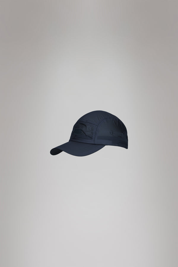 Rains 5 Panel Ripstop Cap Navy