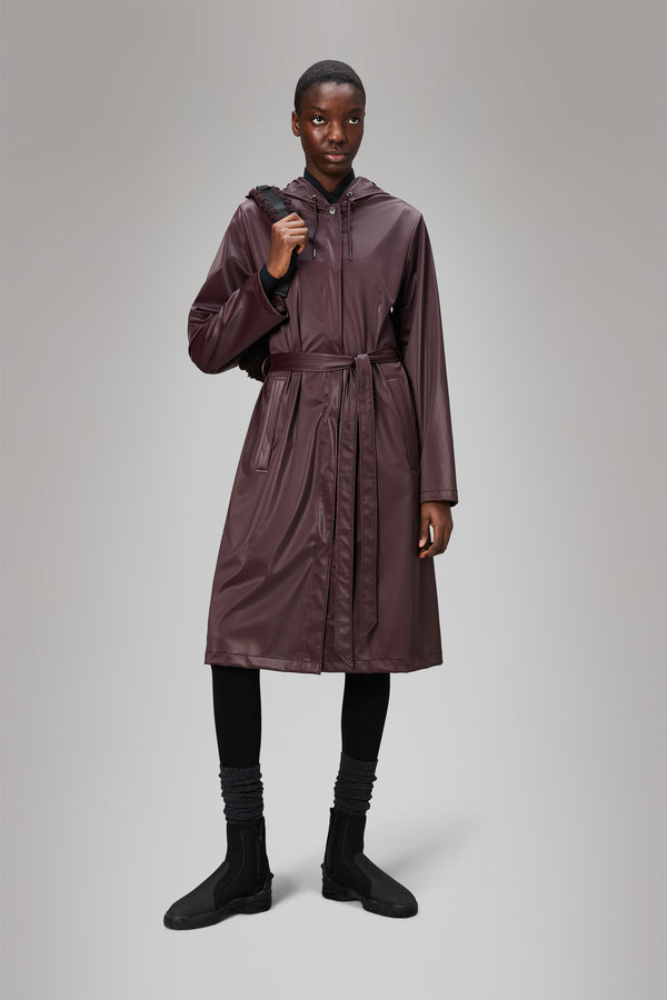 Rains A-Line Longer W Jacket Depth