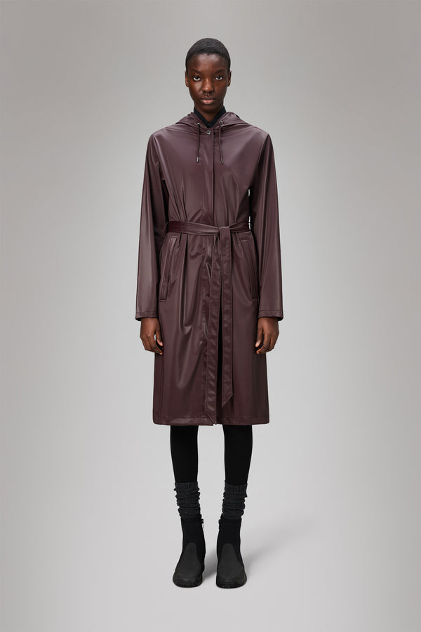 rains A-Line Longer W Jacket Depth