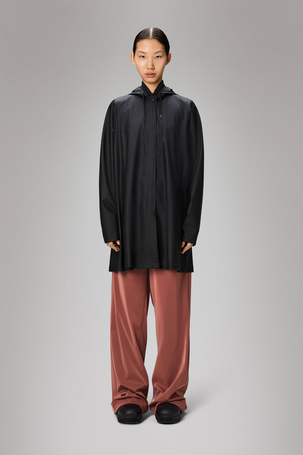 rains A-Line W Jacket Black
