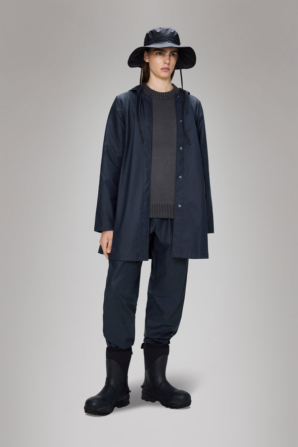 Rains A-Line W Jacket Navy