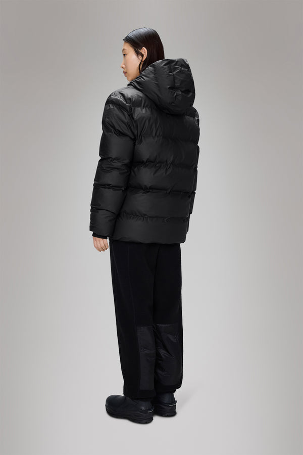Rains Alta Puffer Jacket Black