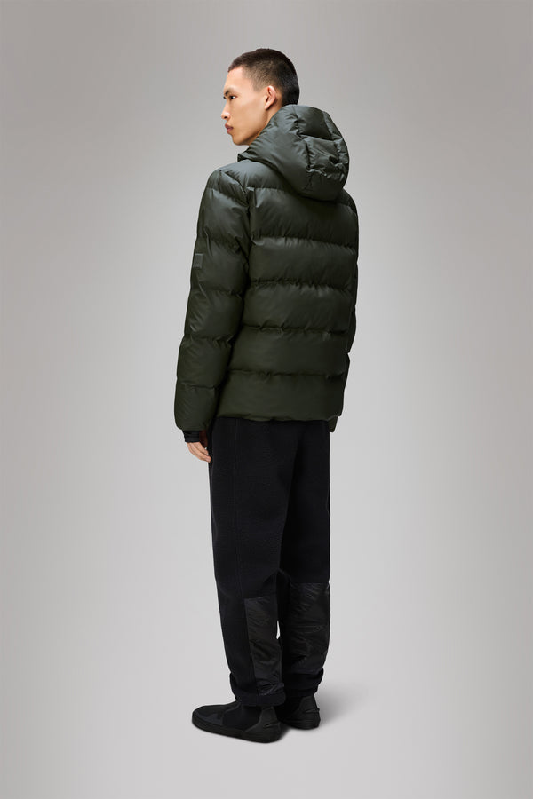 Rains Alta Puffer Jacket Green