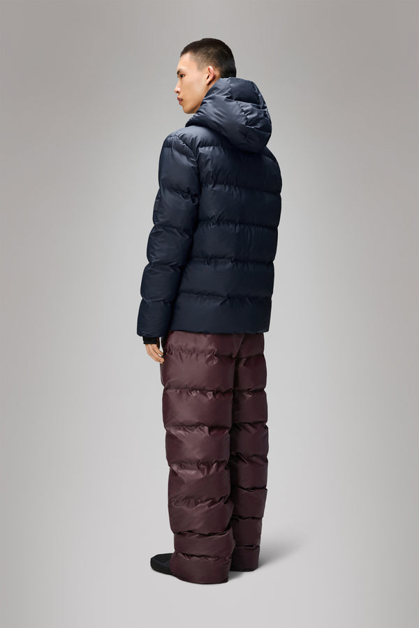 Rains Alta Puffer Jacket Navy
