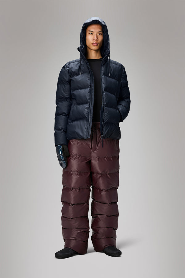 Rains Alta Puffer Jacket Navy