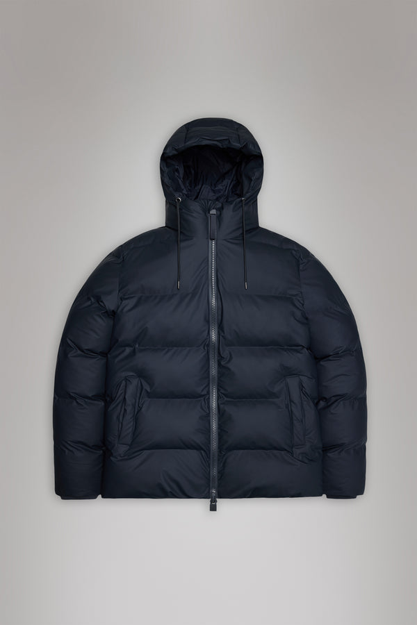 Rains Alta Puffer Jacket Navy