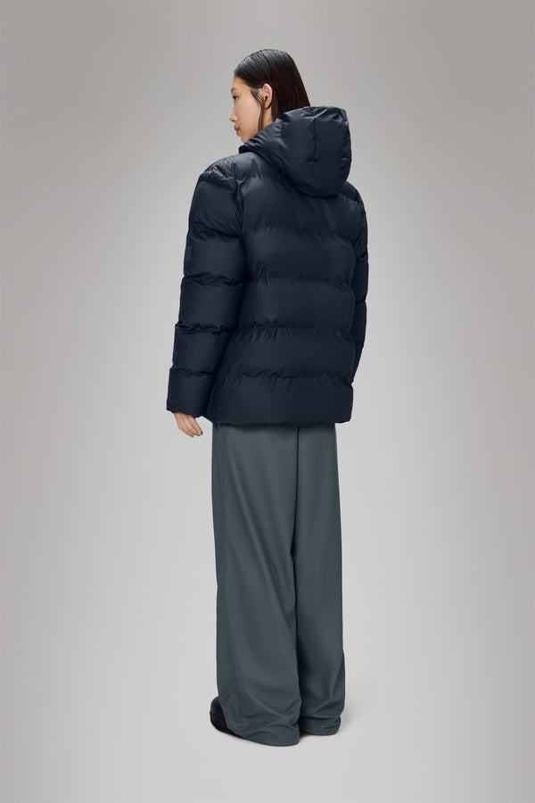 Rains Alta Puffer Jacket Navy