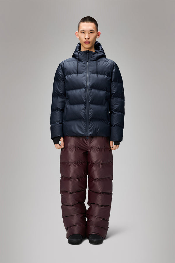 rains Alta Puffer Jacket Navy