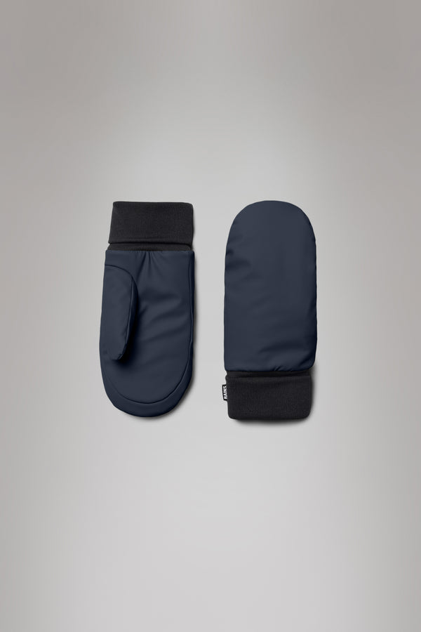rains Alta Puffer Mittens Navy