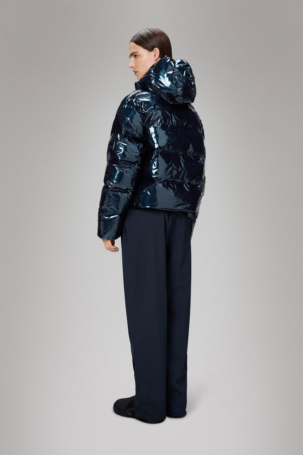 Rains Alta Short Puffer Jacket Spill