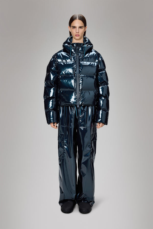 Rains Alta Short Puffer Jacket Spill