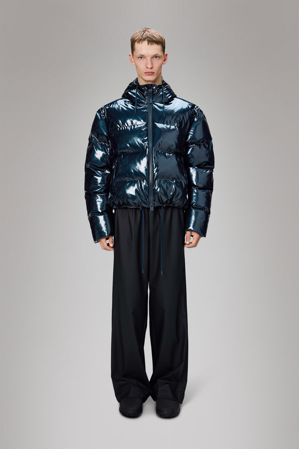 rains Alta Short Puffer Jacket Spill