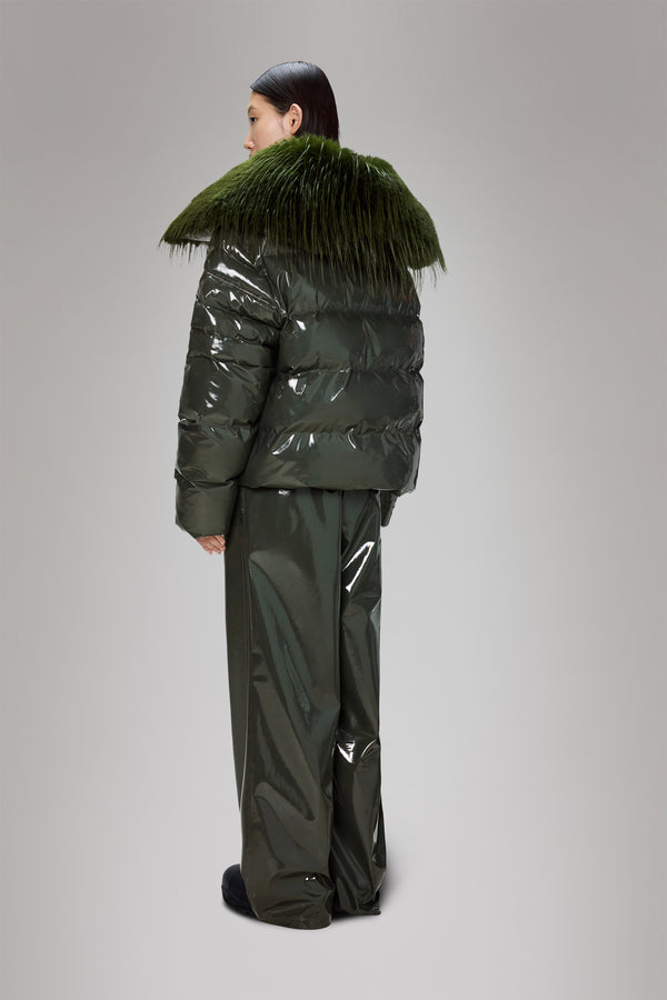 Rains Alta Vision Fleece Jacket Swamp