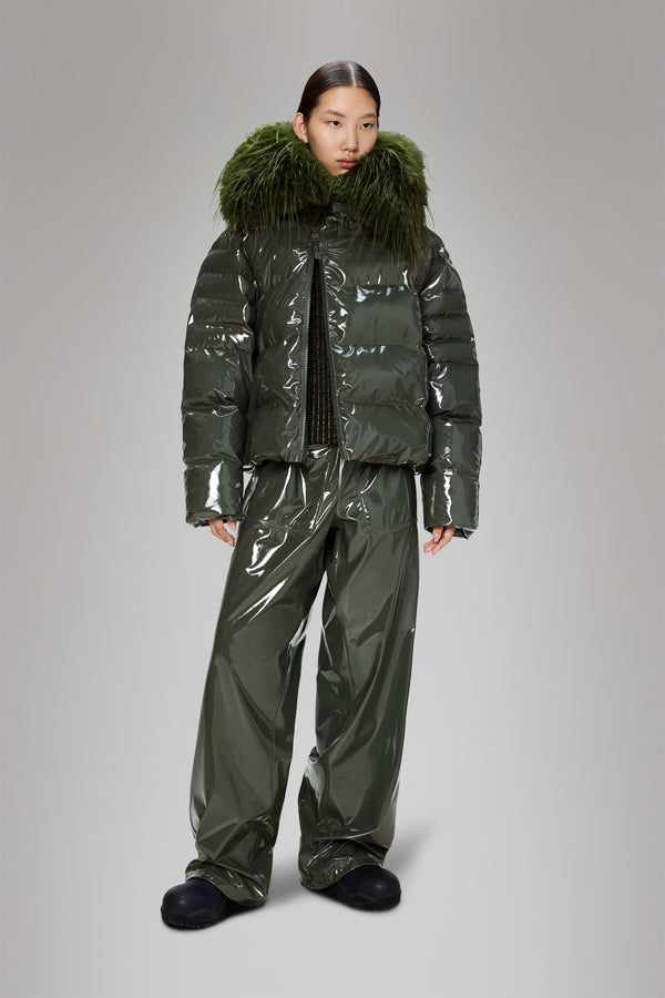 Rains Alta Vision Fleece Jacket Swamp