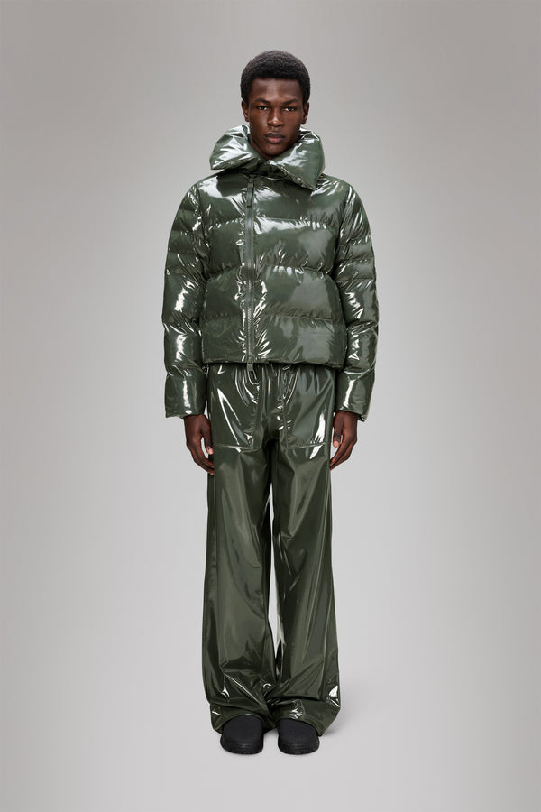 rains Alta Vision Short Puffer Jacket Swamp