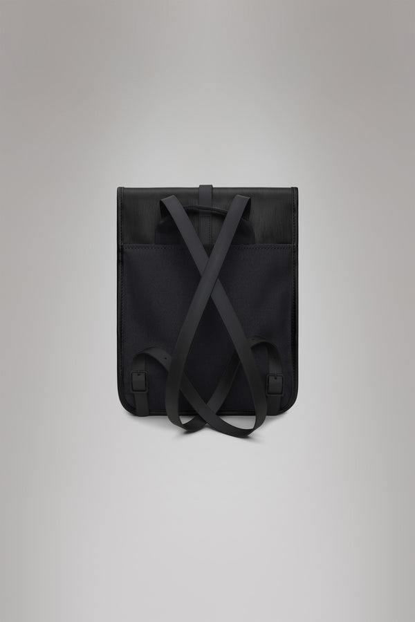Rains Backpack Micro Black Grain