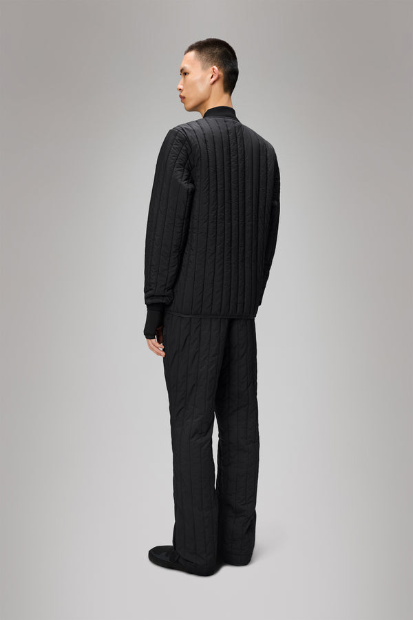 Rains Banja Liner Bomber Jacket Black