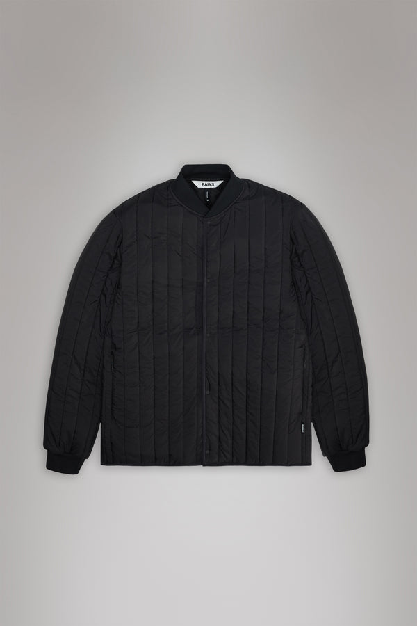 Rains Banja Liner Bomber Jacket Black