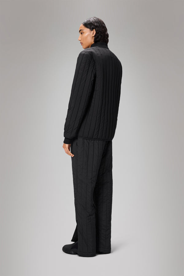 Rains Banja Liner Bomber Jacket Black