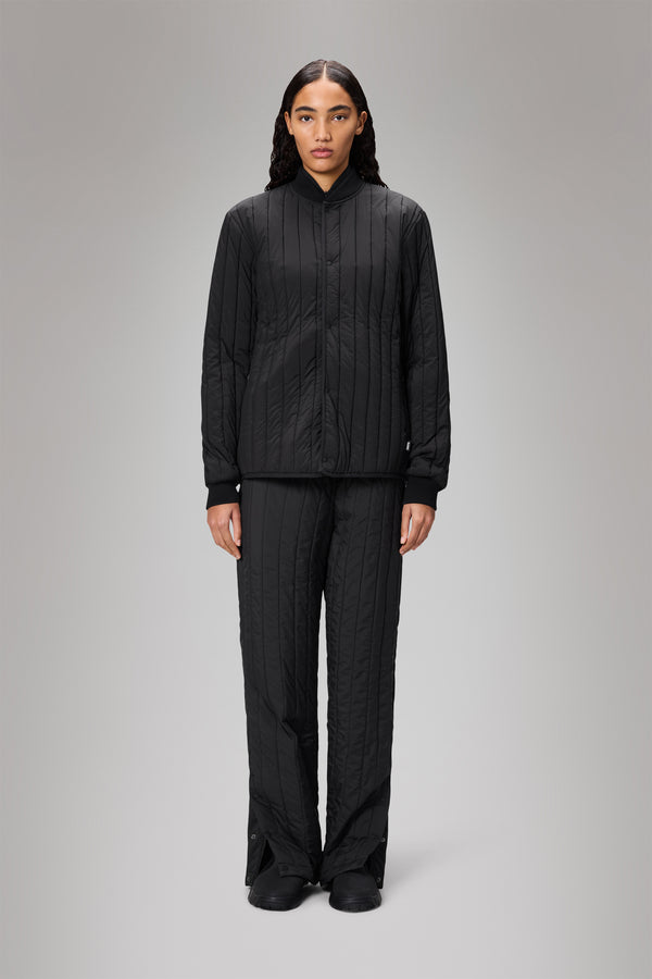 rains Banja Liner Bomber Jacket Black