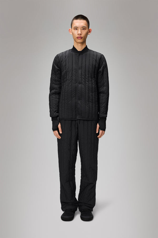 rains Banja Liner Bomber Jacket Black