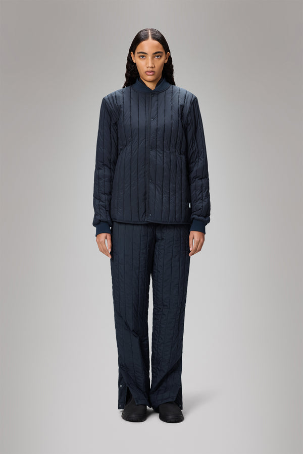 rains Banja Liner Bomber Jacket Navy